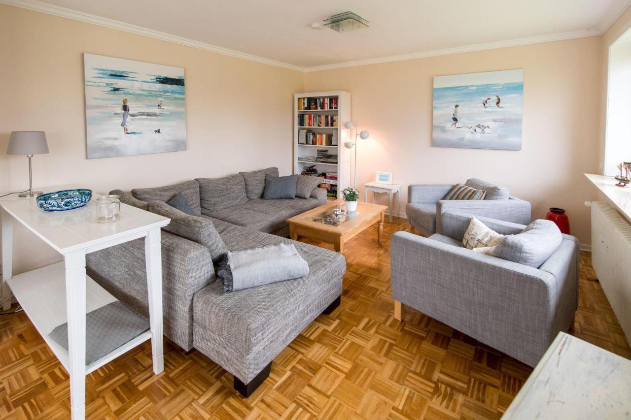 Seeblick I - Geraeumige 90Qm - Ganzes Haus - 50M Zum Naturstrand - Mit Terrasse Und Grossem Garten - Kueche Neu Glücksburg Buitenkant foto