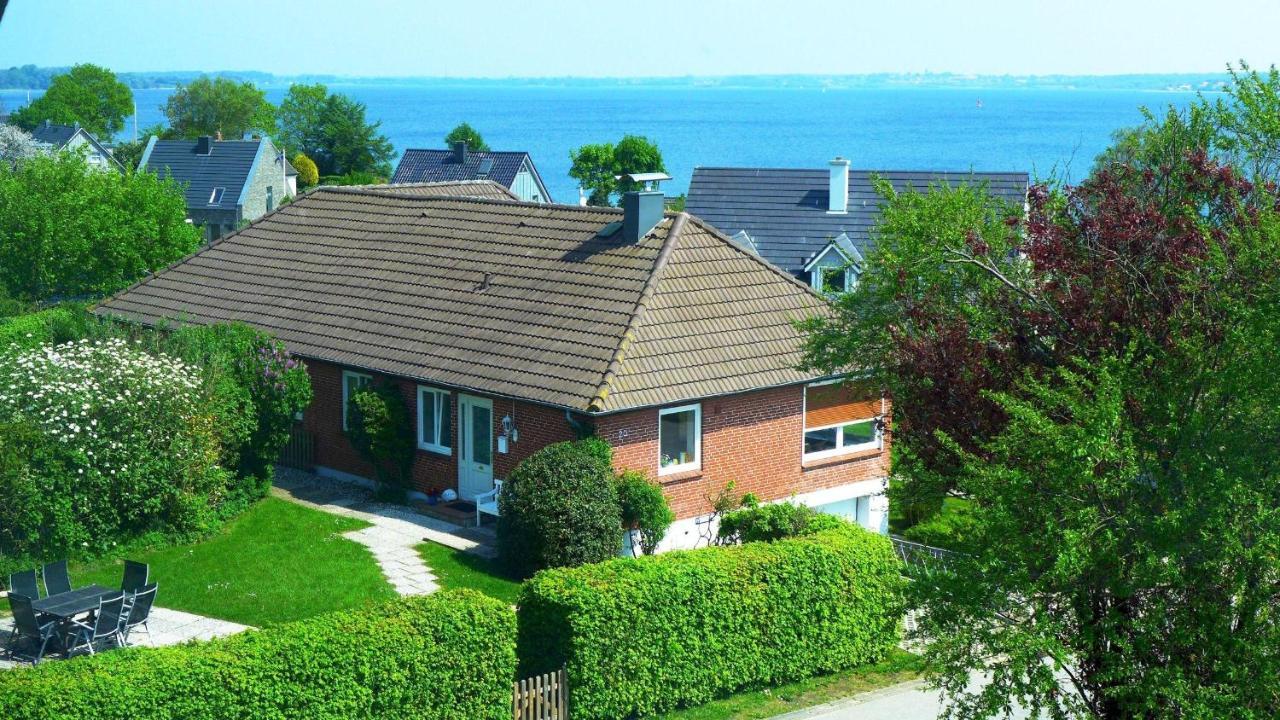 Seeblick I - Geraeumige 90Qm - Ganzes Haus - 50M Zum Naturstrand - Mit Terrasse Und Grossem Garten - Kueche Neu Glücksburg Buitenkant foto